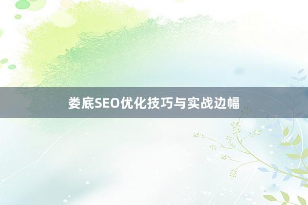 娄底SEO优化技巧与实战边幅